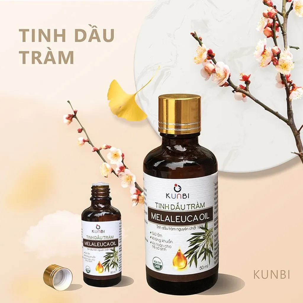 Tinh Dầu Tràm Nguyên Chất Kunbi Lọ 50ml Giữ Ấm, Kháng Khuẩn Tốt Cho Bé 24020 - Lady's Passion