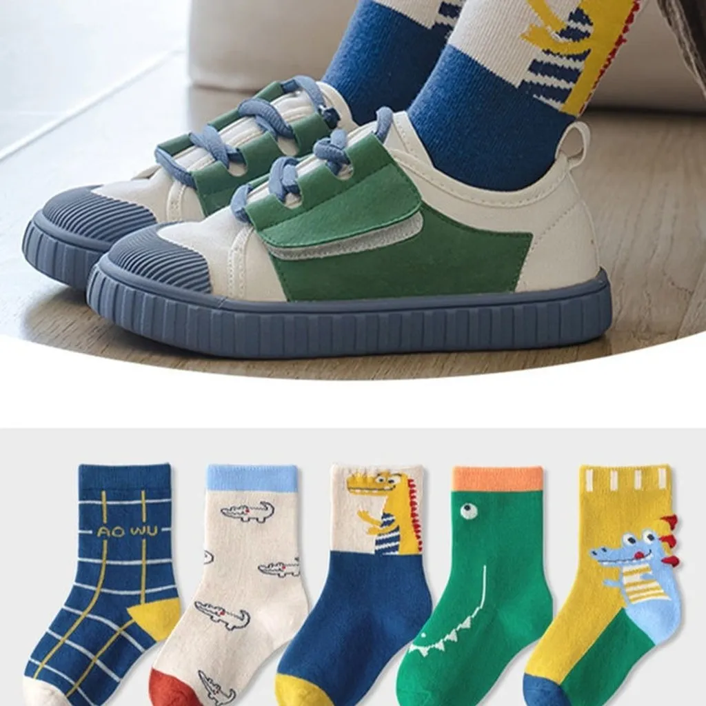 Alternative view of Set 5 Đôi Tất Minliu Sock Cho Bé Chất Cotton Siêu Mềm Co Giãn Thoải Mái 55820 - Lady's Passion