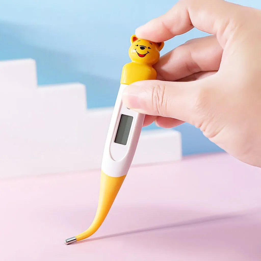 Nhiệt Kế Điện Tử Đầu Mềm Hình Thú Chống Nước, Không Có Thủy Ngân An Toàn Tuyệt Đối Cho Trẻ Em 55927 - Lady's Passion