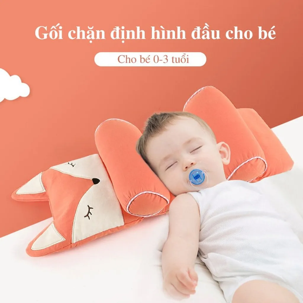 Gối Chặn Định Hình Chống Méo Đầu Cao Cấp Cho Trẻ Sơ Sinh 55951 - Lady's Passion