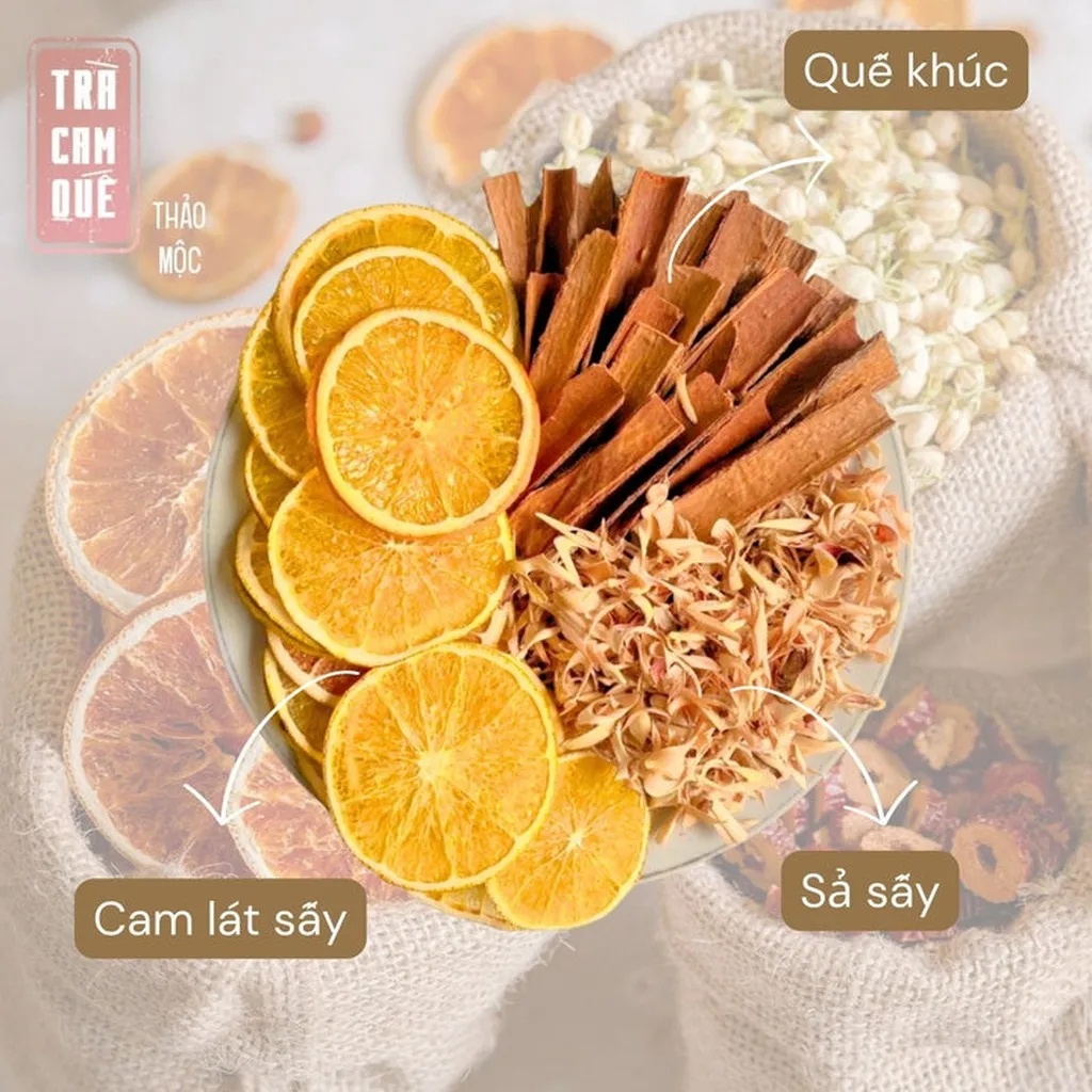 Alternative view of Trà Cam Sả Quế Detox Tăng Sức Đề Kháng - Bamboo