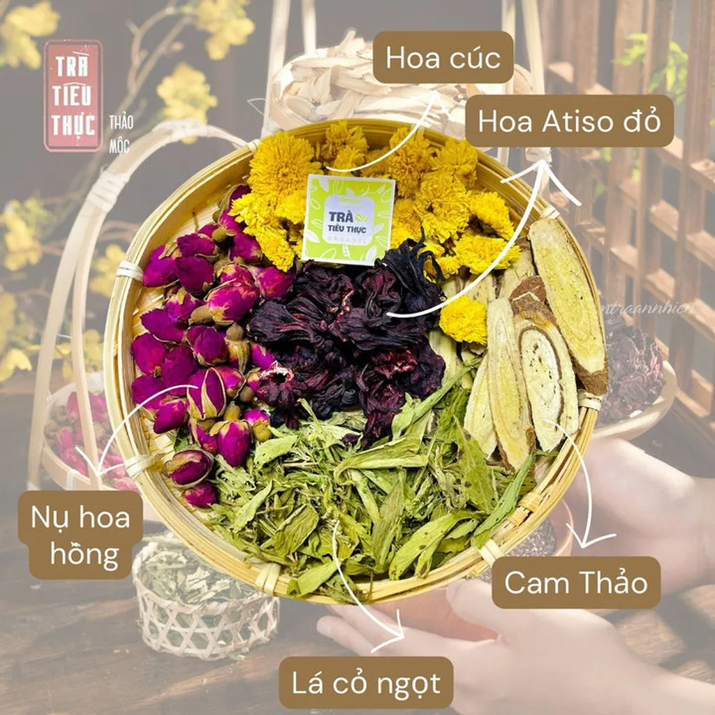 Alternative view of Trà Thảo Mộc Tiêu Thực Loại Bỏ Độc Tố Cơ Thế - Bamboo
