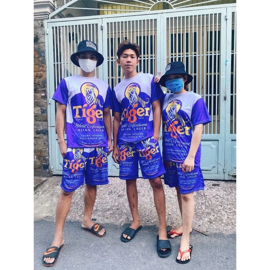 Alternative view of Bộ Bia Tiger Xanh Quần Áo Thể Thao Nam Nữ, Đồ Tập Gym Thể Thao Chất Vải Co Giãn Mát Mẻ Txu - Be Yourself