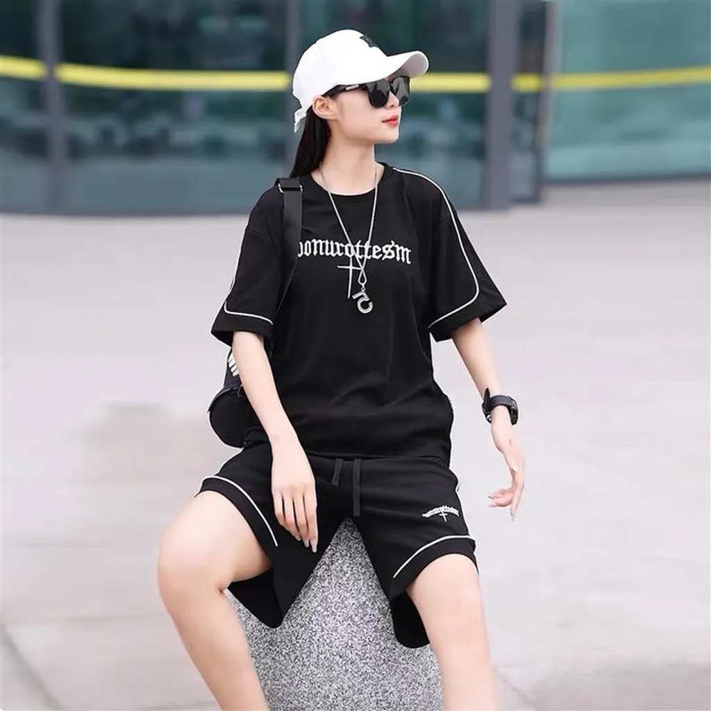 Bộ Quần Áo Thể Thao Nam Mùa Hè Unisex, Hình Thêu Sắc Nét Txu - Be Yourself