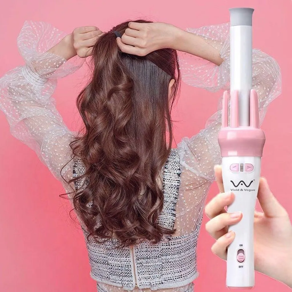 Alternative view of Máy Uốn Tóc Xoay Tự Động Vivid & Vogue - Gdn