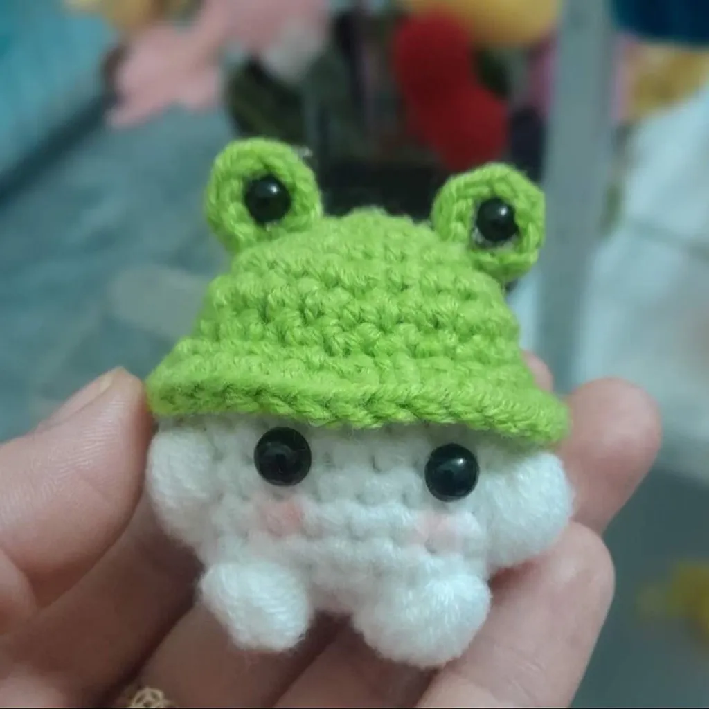 Alternative view of Móc Khóa Nấm Bằng Len Thủ Công Handmade Yukishop Yk28