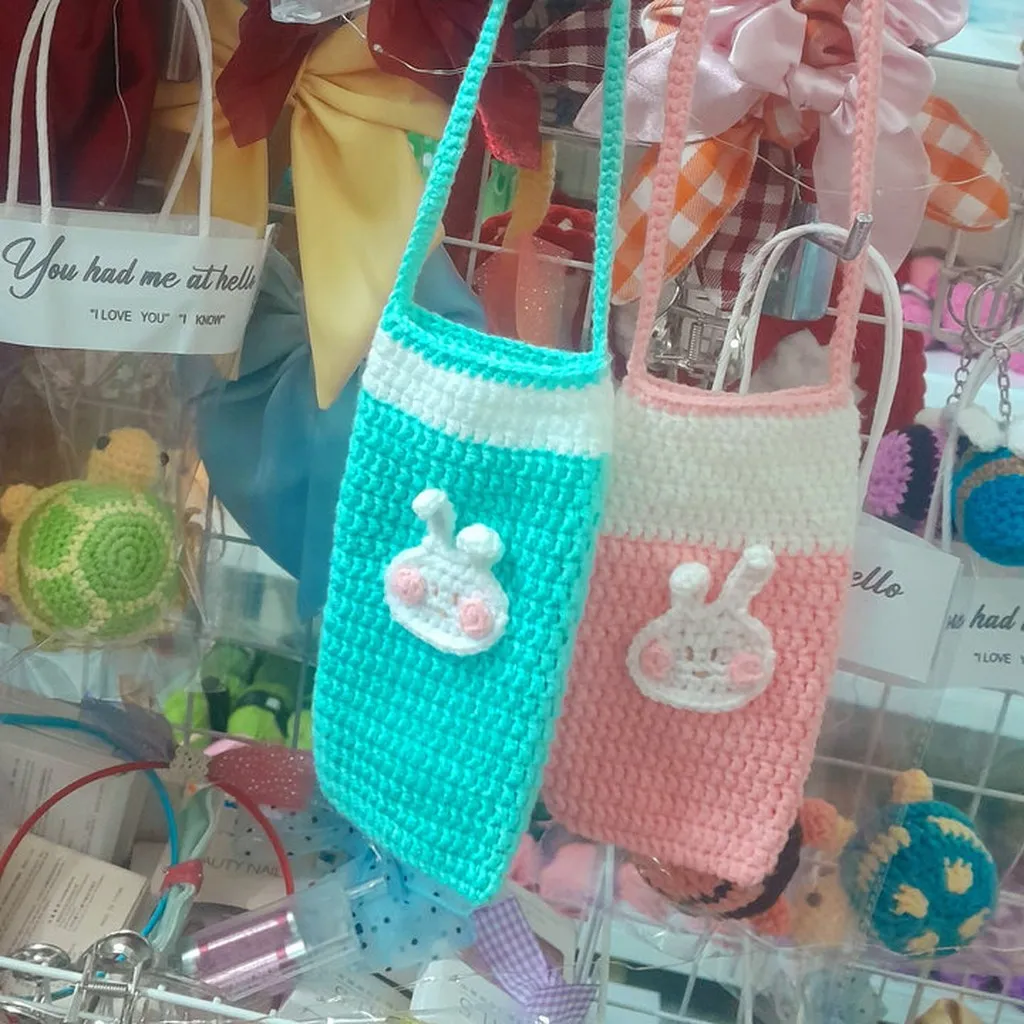 Túi Len Đựng Điện Thoại, Máy Tính Tay Handmade Yukishop Yk32