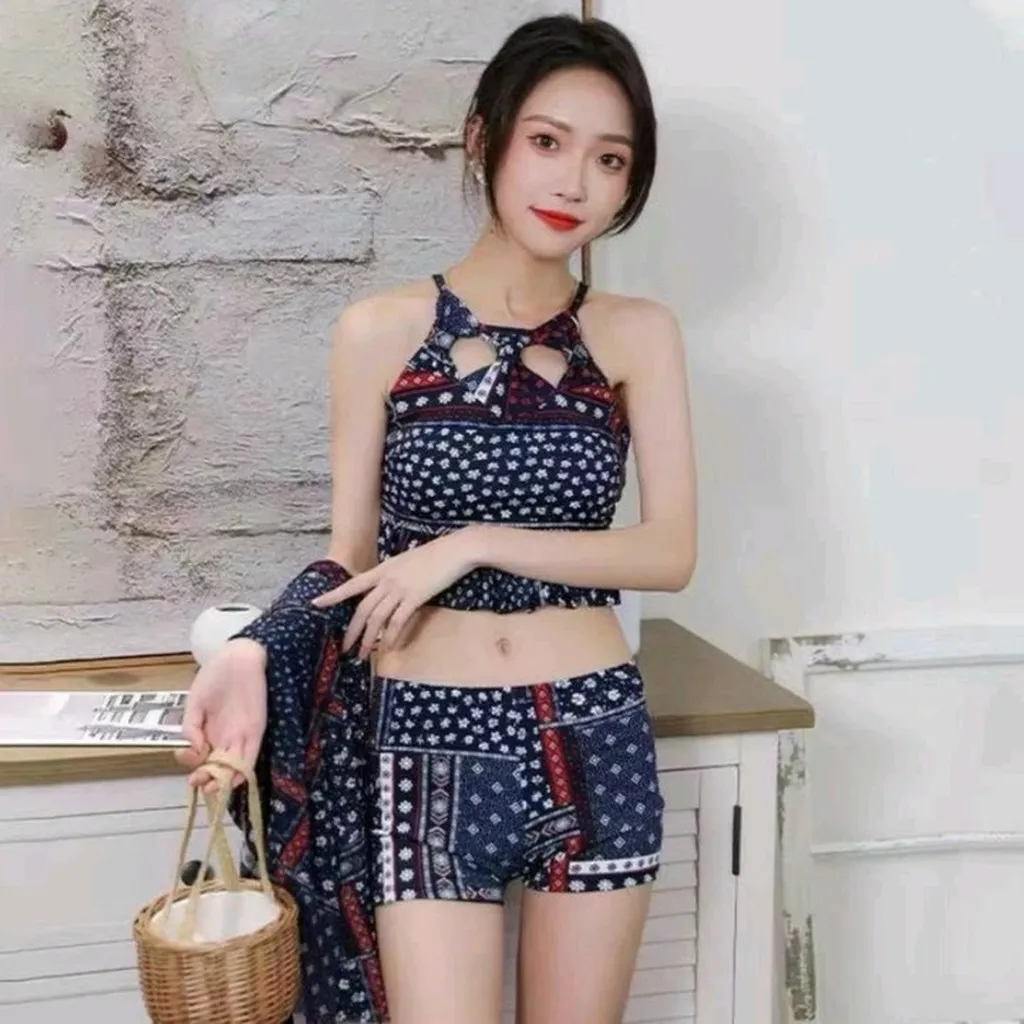 Alternative view of Sét Đồ Bơi Tắm Biển Nữ Bikini 3 Mảnh Cực Sexy Quyến Rũ -shop Mẹ Bống