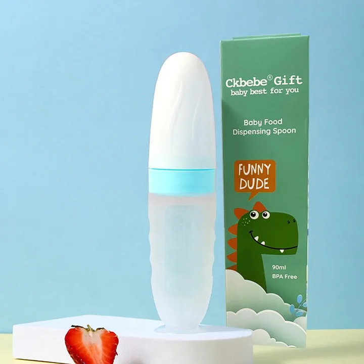Bình Thìa Ăn Dặm Silicon Cao Cấp Ck Bebe 56830 - Lady's Passion