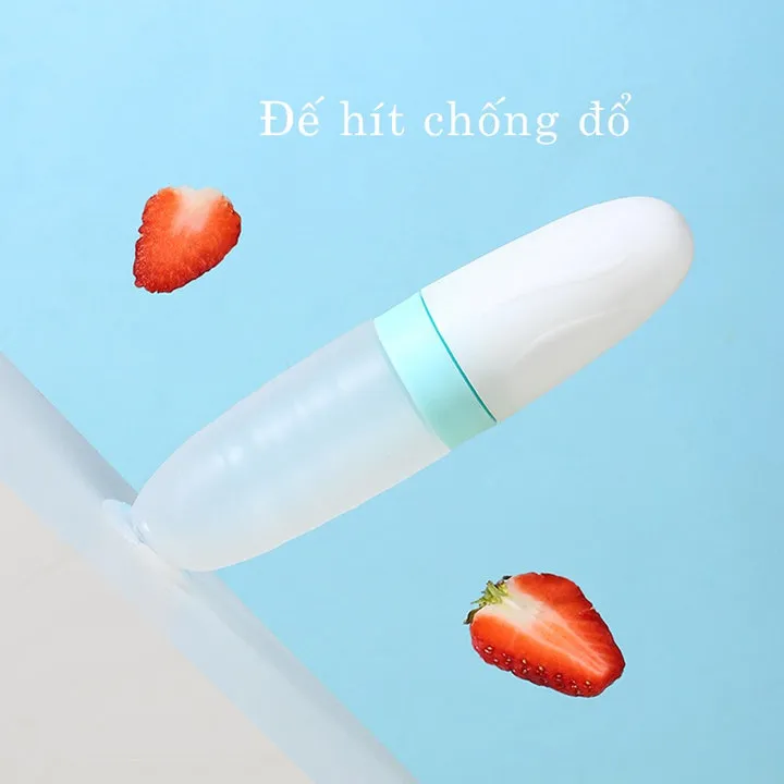 Alternative view of Bình Thìa Ăn Dặm Silicon Cao Cấp Ck Bebe 56830 - Lady's Passion