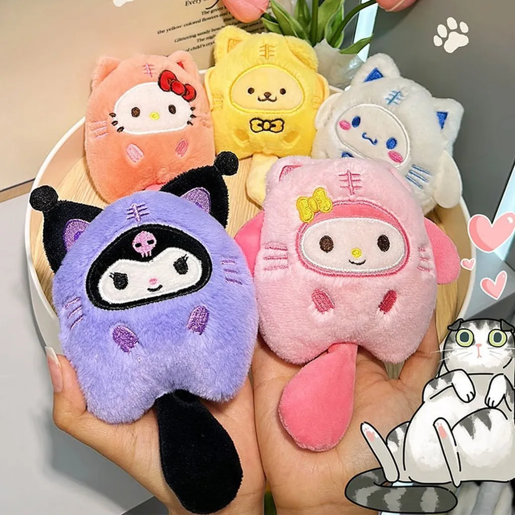 Alternative view of Móc Khóa Gấu Bông Sanrio Hình Mèo Treo Balo, Túi Xách, Chìa Khóa Dễ Thương - Dmastore