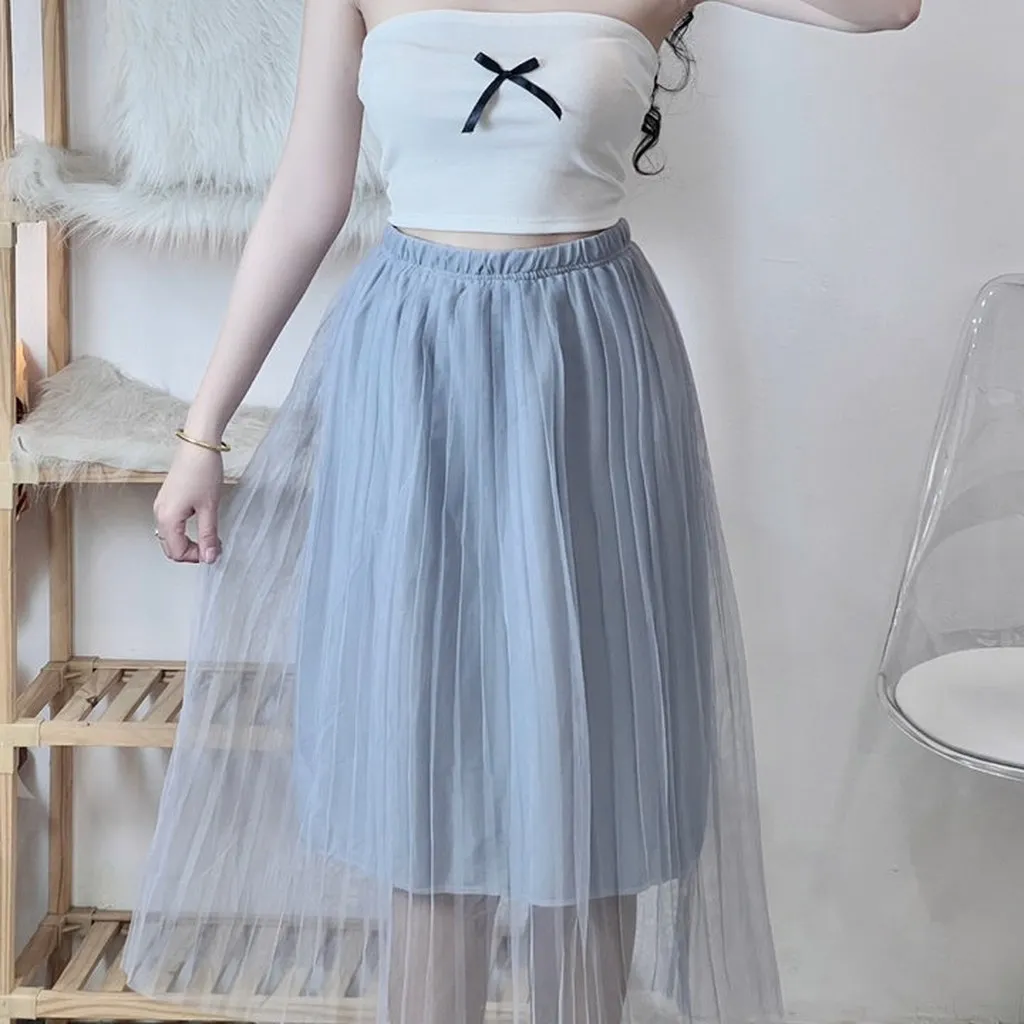 Alternative view of Chân Váy Xốp Hạt Phối Voan - Lê Phương Boutique