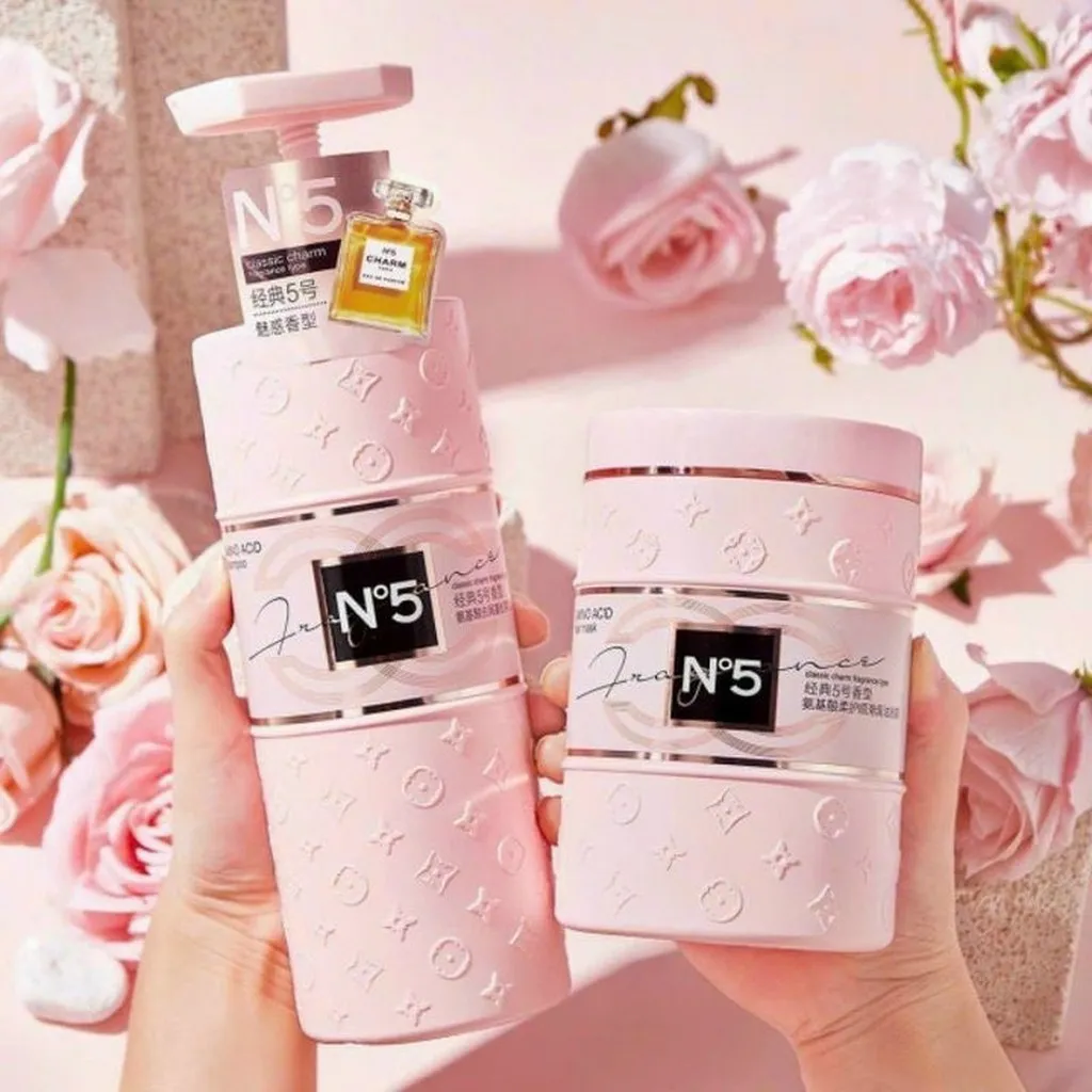 Combo Dầu Gội Xả Làm Mềm Mượt Tóc Hương Nước Hoa 800ml - Gdn