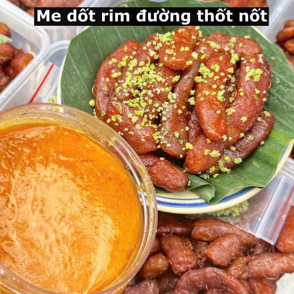 Alternative view of Me Dốt Sấy Đường Thốt Nốt Chấm Muối Giòn Ngon Bất Diệt 500g - Winnie House