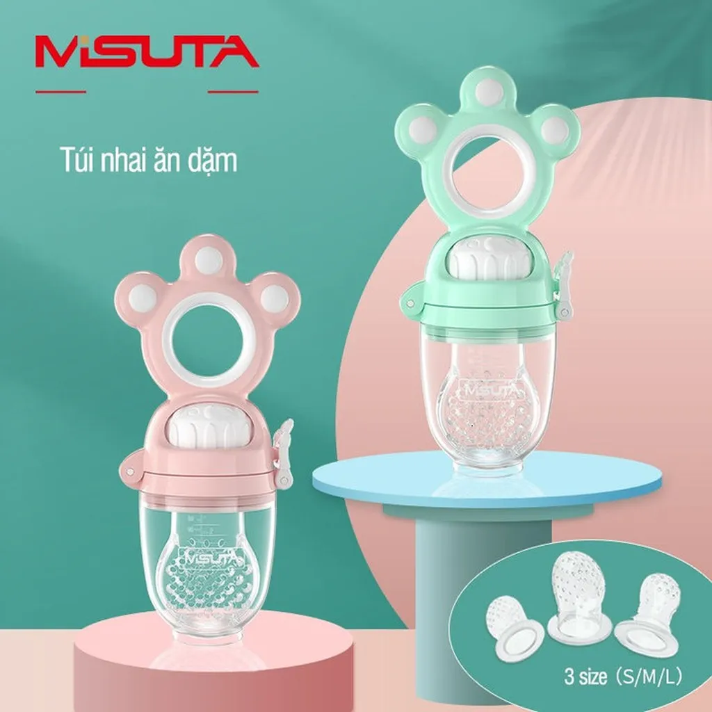 Hộp 3 Cái Túi Nhai Ăn Dặm Misuta 455334 - Lady's Passion