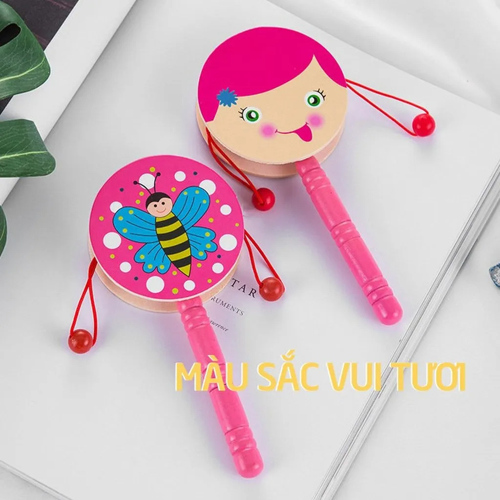 Xúc Xắc Lục Lạc Trống Gỗ 00304 - Lady's Passion