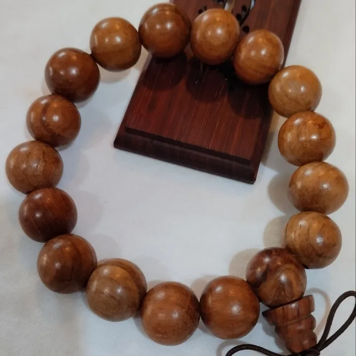 Alternative view of [dây] Vòng Tay Gỗ Sưa Đỏ Hạt 10li Và 16li - Tường Thuận - Vtgsdtt