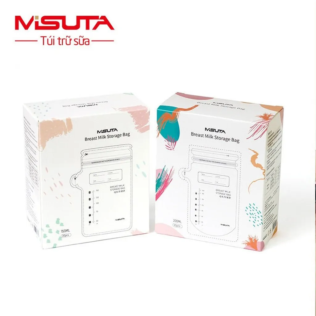 Túi Trữ Sữa Mẹ Misuta Hộp 30 Túi 200ml 55208 - Lady's Passion