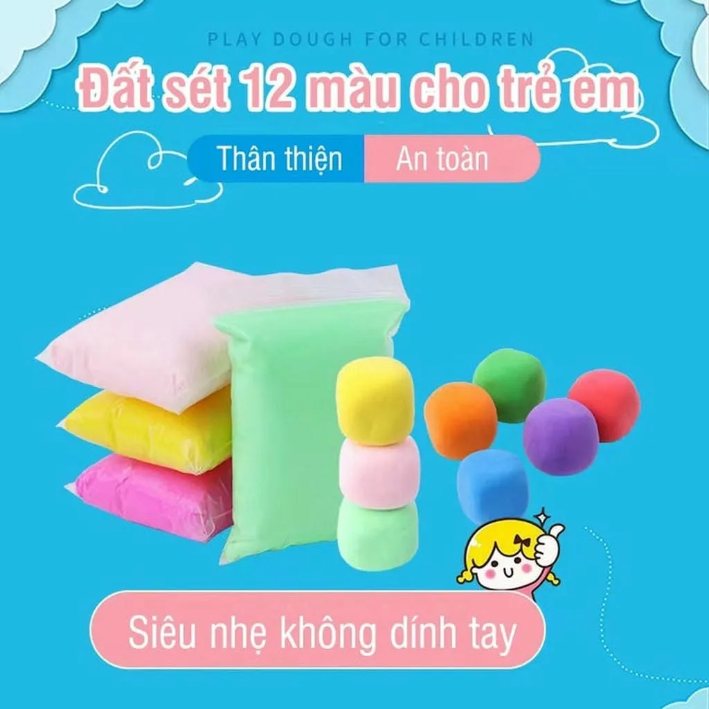Bộ Đất Nặn Cho Bé 12 Màu 57233 - Lady's Passion