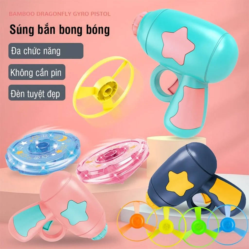 Đồ Chơi Súng Bắn Chong Chóng Có Đèn 56243 - Lady's Passion