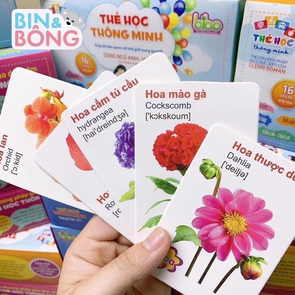 Thẻ Học Flash Card Cho Bé