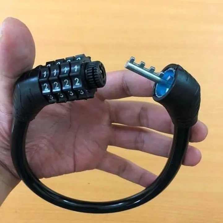 Alternative view of Dây Khóa Số Chống Trộm Khóa Xe Đạp - Xe Máy - Nhà Cửa
