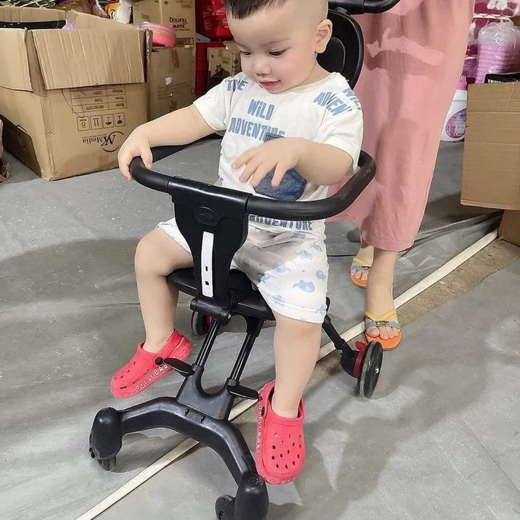 Xe Đẩy Gấp Gọn,xe Đi Siêu Thị, Du Lịch Cho Bé