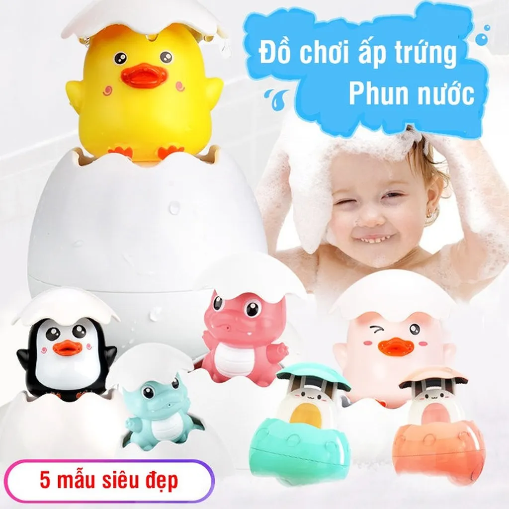 Đồ Chơi Nhà Tắm Trứng Tự Nở Phun Nước 55690 - Lady's Passion
