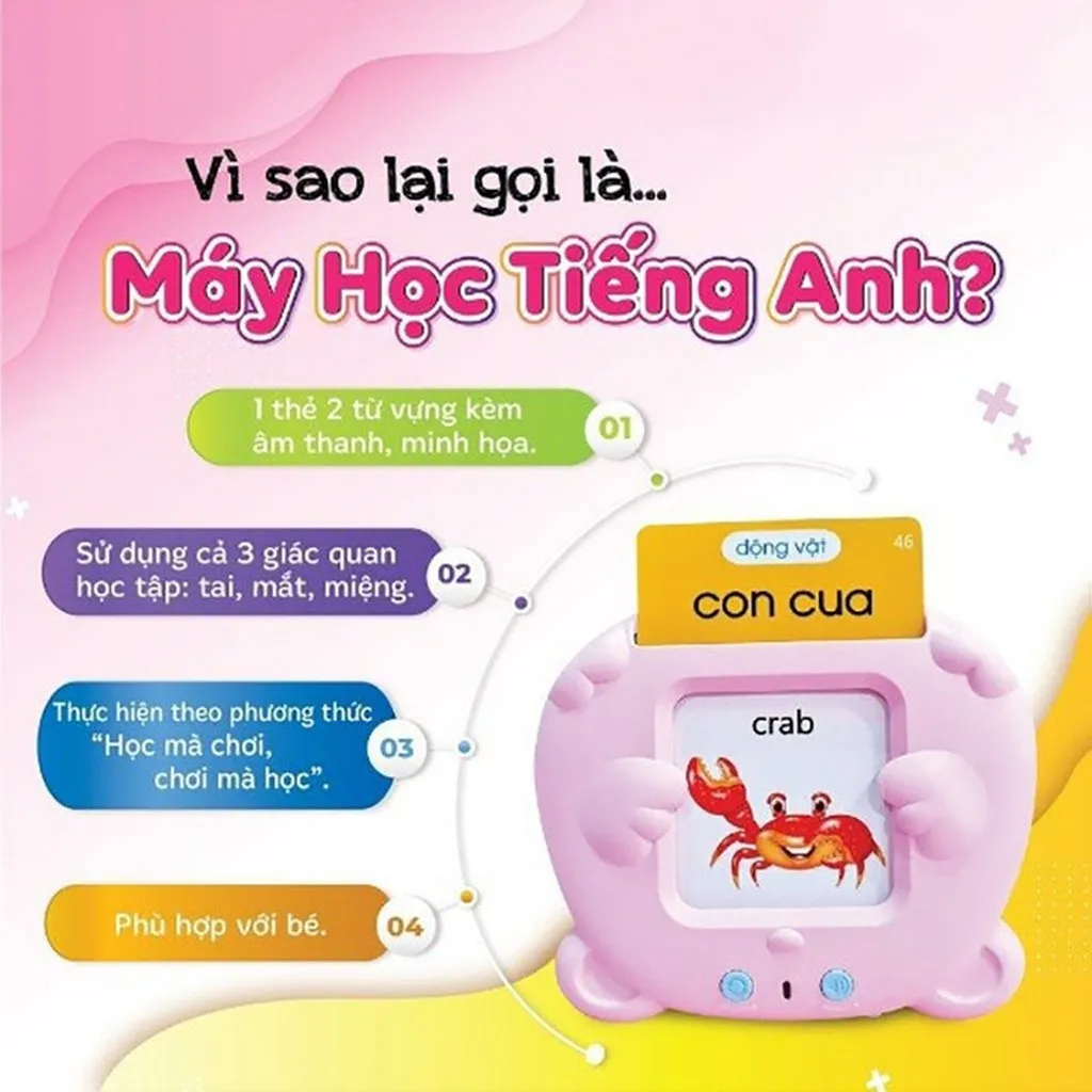 Máy Đọc Thẻ Song Ngữ Anh Việt Thông Minh 55899 - Lady's Passion