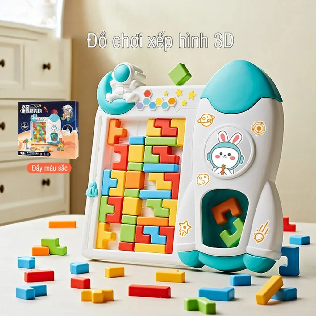 Đồ Chơi Xếp Hình Cho Bé 3d Phi Hành Gia 68176 - Lady's Passion