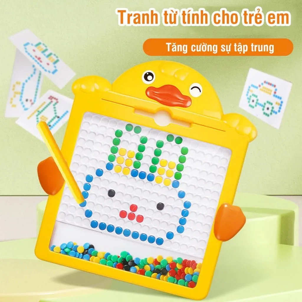 Đồ Chơi Tranh Xếp Hình Hạt Nam Châm Có Bút Từ Tính 55589 - Lady's Passion