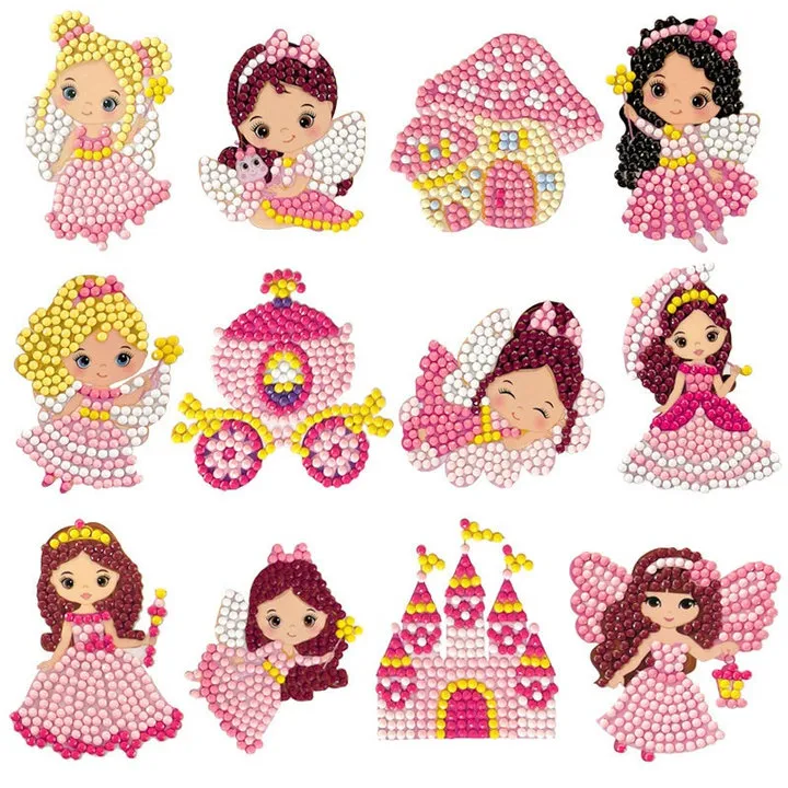 Bộ Sticker Tranh Đính Đá 55588 - Lady's Passion
