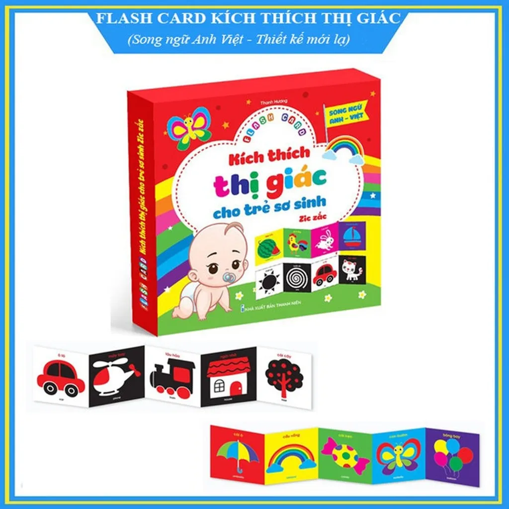 Bộ Thẻ Kích Thích Thị Giác Cho Trẻ Sơ Sinh Ziczac 88446 - Lady's Passion