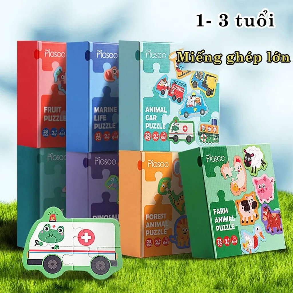 Bộ Ghép Hình Kích Thích Trí Thông Minh Piosoo 7 Chủ Đề 56814 - Lady's Passion