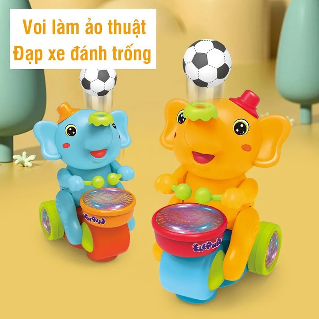 Đồ Chơi Trẻ Em Voi Làm Xiếc Thổi Bóng Lơ Lưng Phát Nhạc 56296 - Lady's Passion