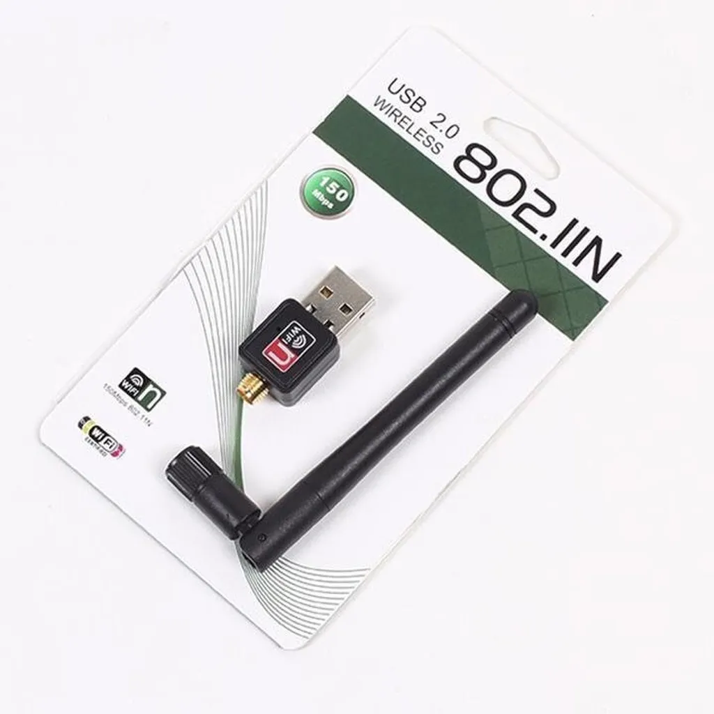 Alternative view of Usb Thu Sóng Wifi Có Anten - Silver