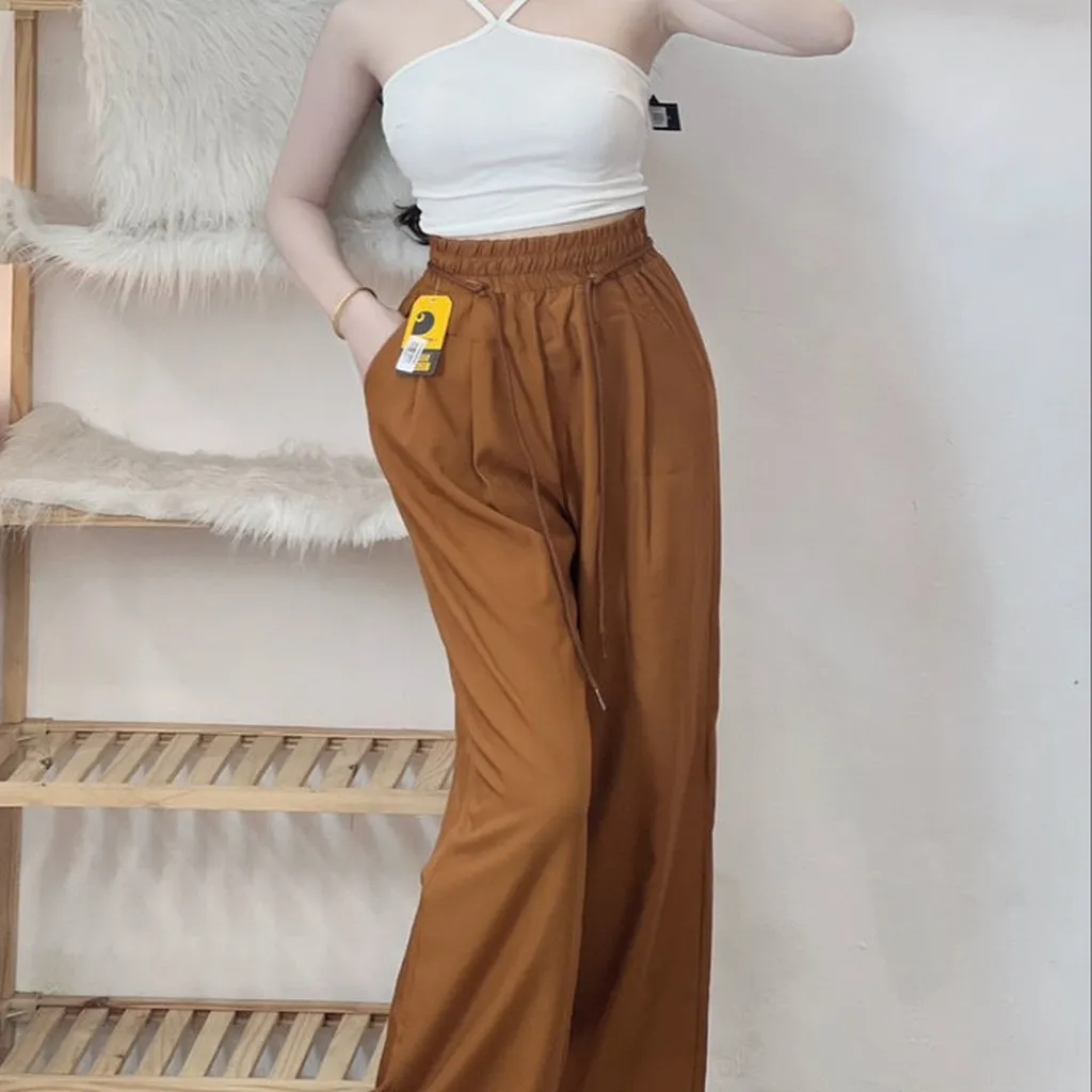 Alternative view of Quần Ống Rộng Dài Vải Tacta Mềm - Lê Phương Boutique