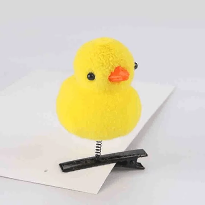Kẹp Tóc Mái Hình Vịt Con Dễ Thương Cho Bé - Dâu Shop