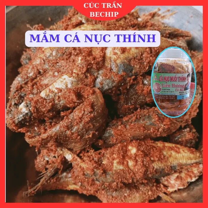Mắm Cá Nục Thính, Mắm Cá Nục Muối Thính Loại To, Ngon, Đặc Sản Huế - Ctb704