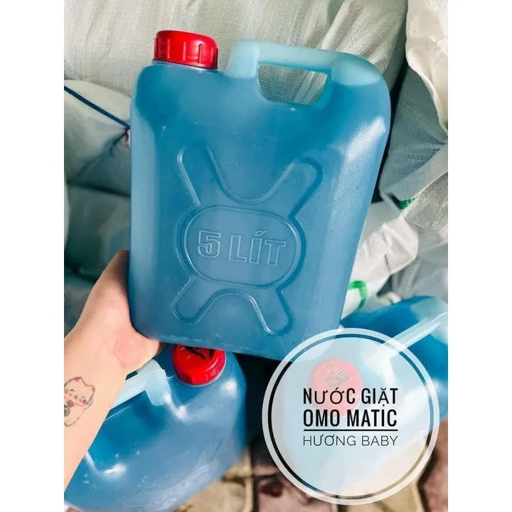 Alternative view of Nước Giặt Omo Hương Baby Siêu Sạch Đậm Đặc Can 5l - Gdn