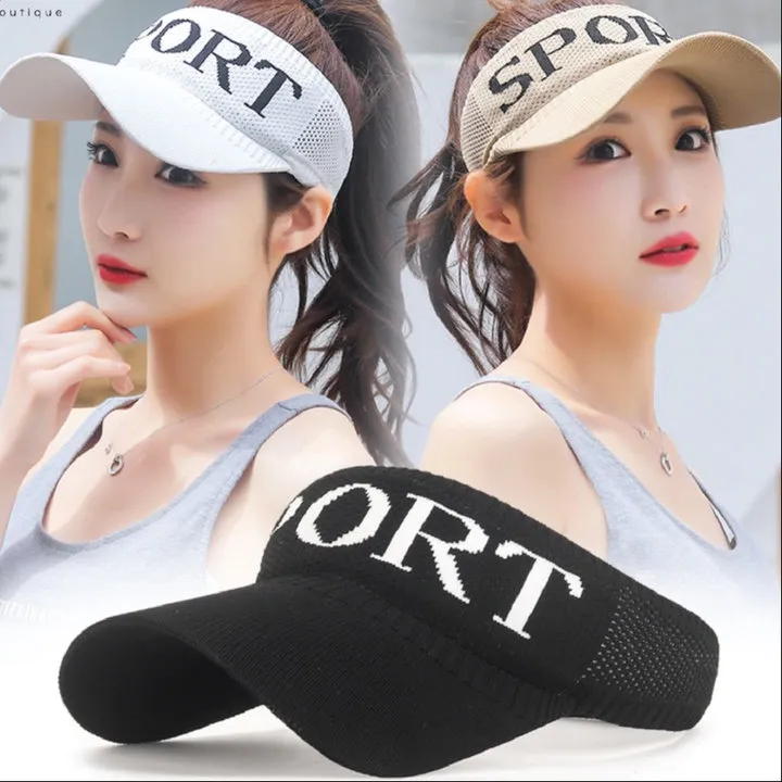 Alternative view of Mũ Lưỡi Trai Nữ Sport Nửa Đầu Kiểu Dáng Thể Thao - Mũ Hở Chóp Len Sport Ctb712 - Bechip