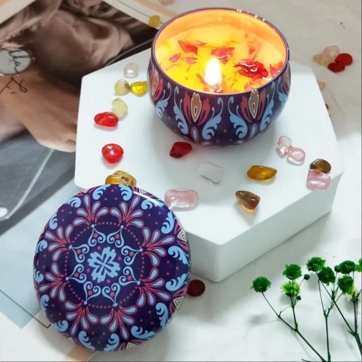 Sáp Nến Thơm Hủ Thổ Cẩm - Silver