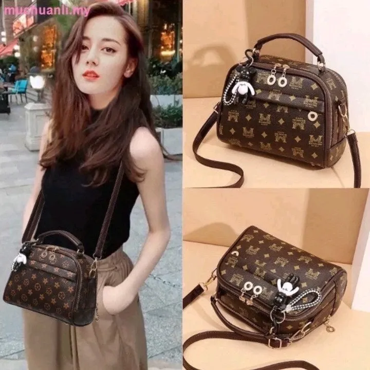 Túi Xách Nữ Thời Trang Dáng Công Sở Đi Làm,đi Chơi Phong Cách Thời Trang [ Kèm Móc Khóa Gấu] - Shop Mẹ Bống