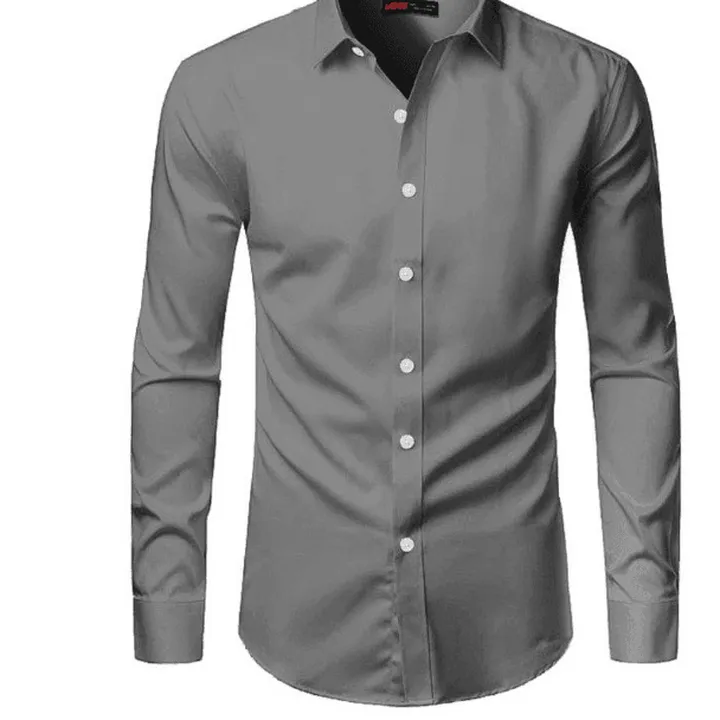 Áo Sơ Mi Nam Dài Tay Chất Cotton Lụa Chống Nhăn Thấm Hút Mf- Be Yourself