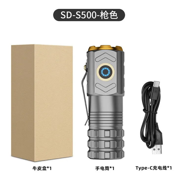 Alternative view of Đèn Pin Cầm Tay Mini Siêu Sáng Xbalog Bl350x Pro Vỏ Nhôm Chống Nước Ipx7, Độ Sáng Tối Đa 3400 Lumen Gd195 - Lady's Passion
