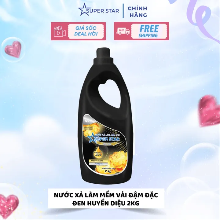 [combo 2 Nước Xả] Nước Xả Làm Mềm Vải - Super Star
