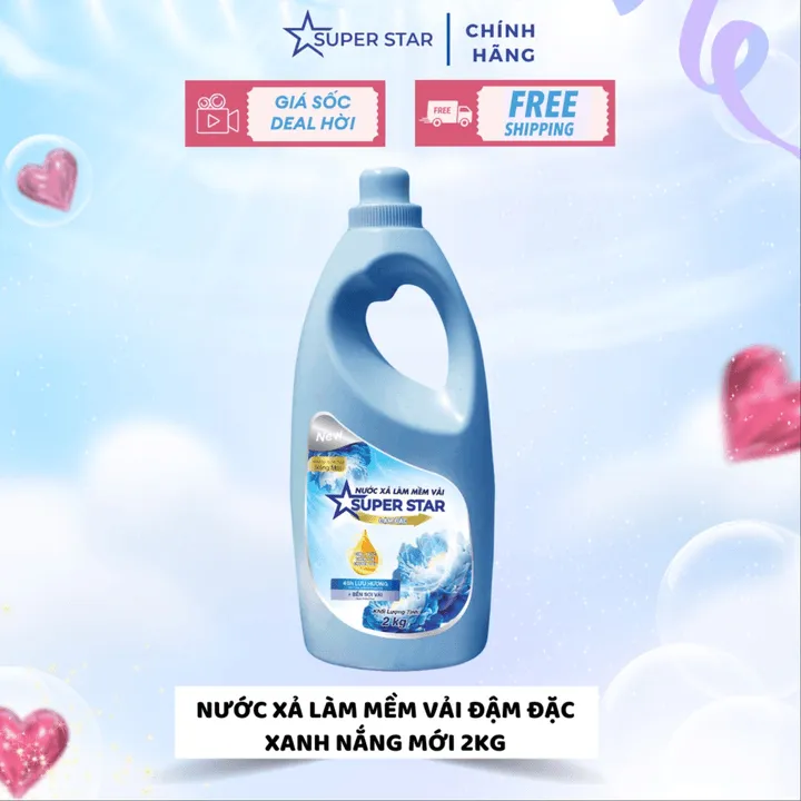 Alternative view of [combo 2 Nước Xả] Nước Xả Làm Mềm Vải - Super Star