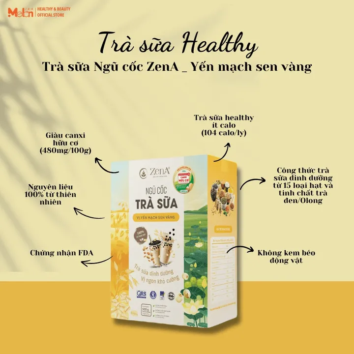 Alternative view of Combo_ngũ Cốc Trà Sữa Yến Mạch Sen Vàng 500g & Mật Ong Tươi 500ml_redmelon