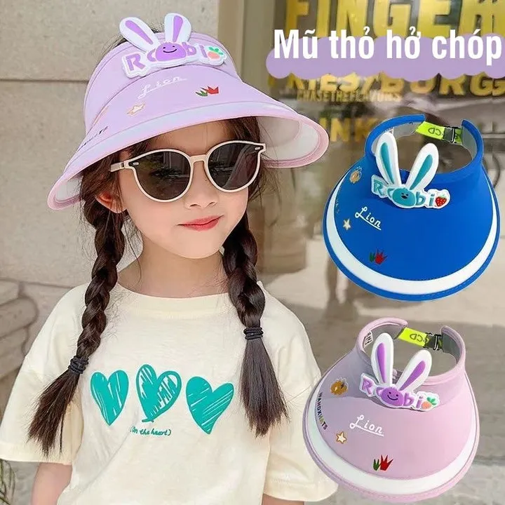 Mũ Nón Lưỡi Trai Che Nắng Rộng Vành Hở Chóp Xinh Xắn Cho Bé 57341 - Lady's Passion