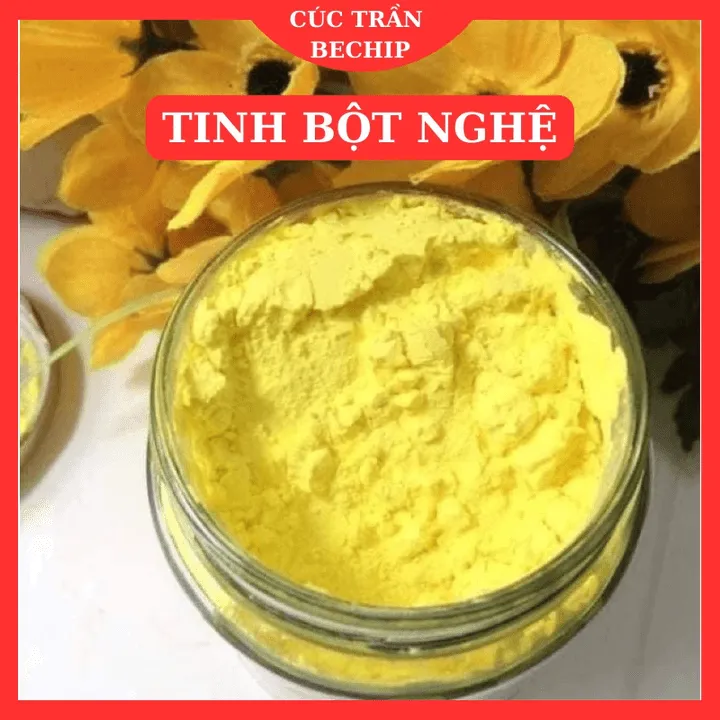 Tinh Bột Nghệ Nguyên Chất 100% Cao Cấp Hủ 500g, Đẹp Da, Tốt Cho Dạ Dày Ctb746 - Bechip